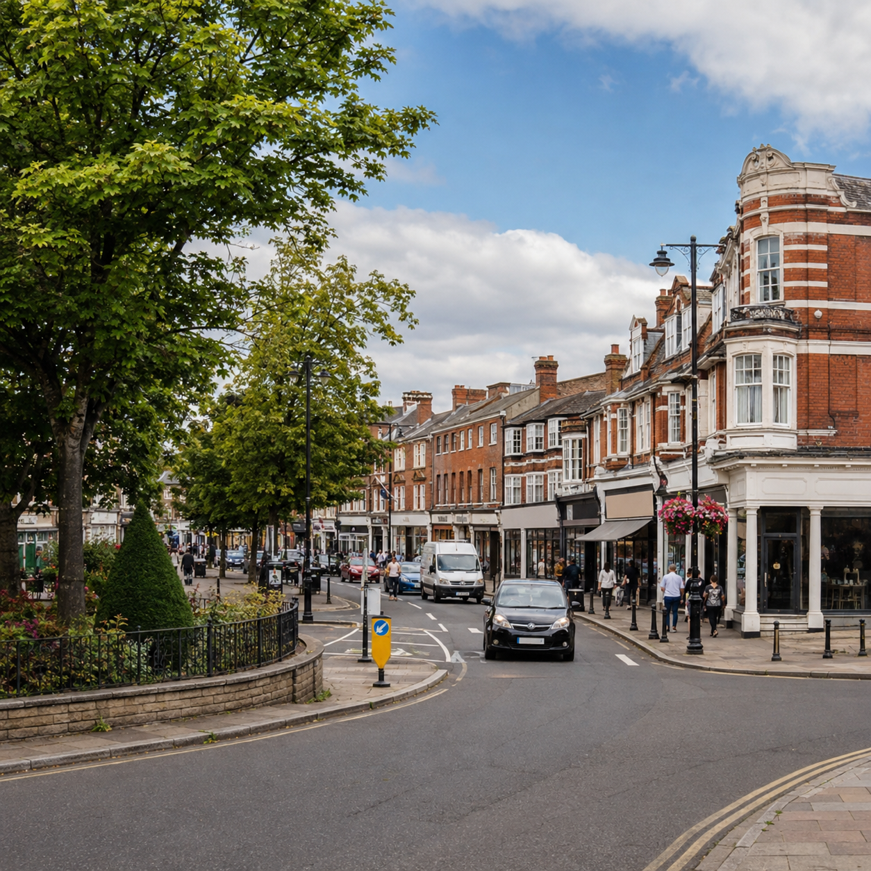Barnet residential area in North London