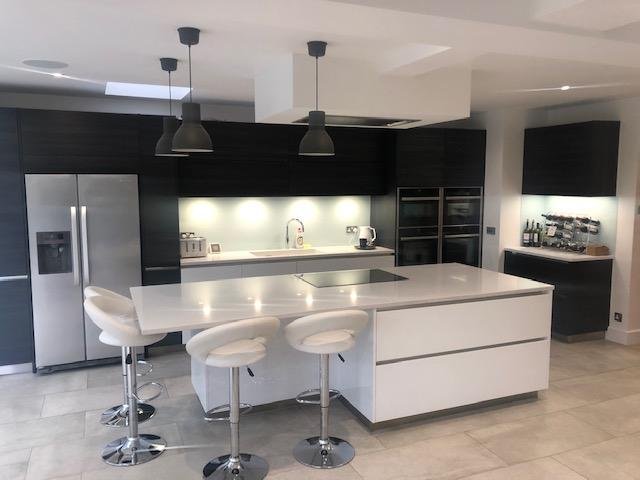Kitchen and bathroom renovation work by A&B London Construction