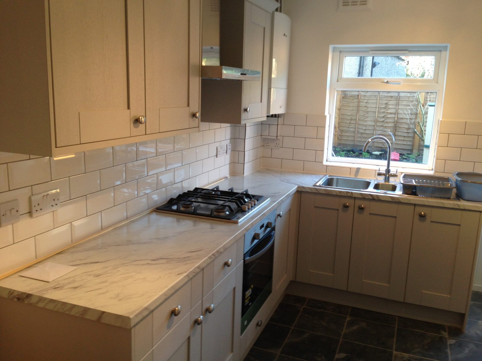 Kitchen installation by A&B London Construction Services
