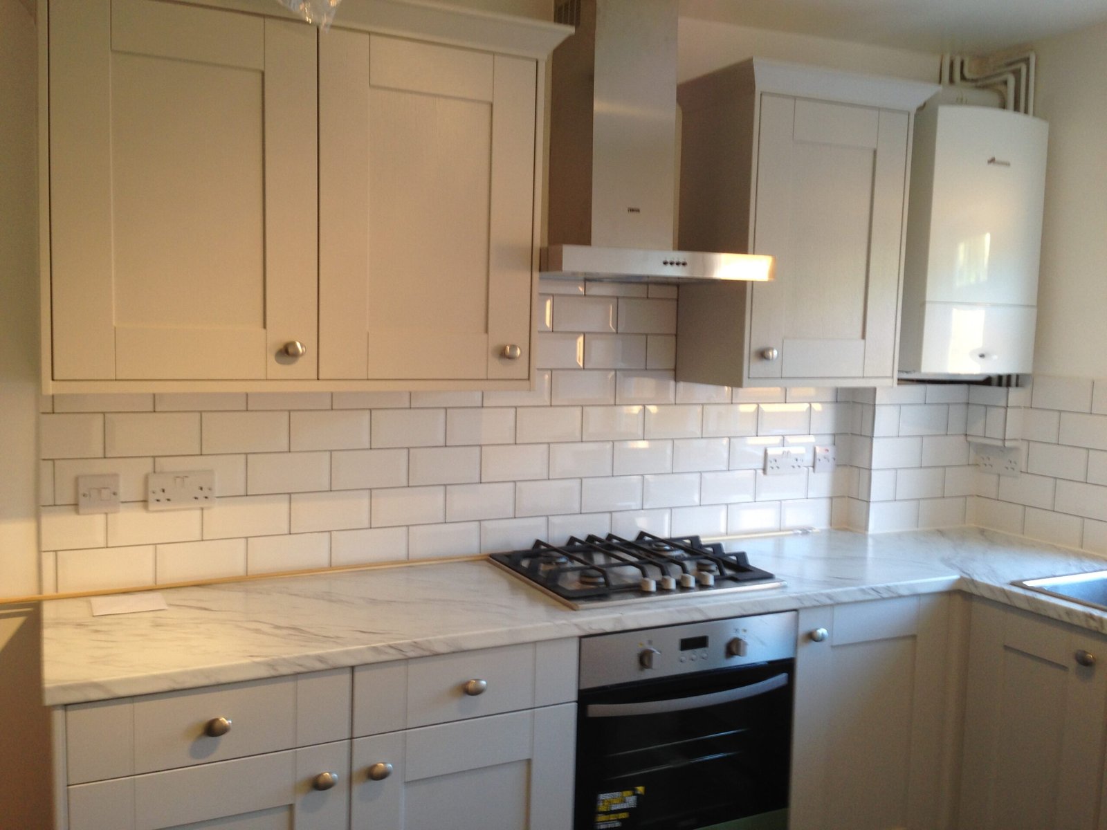 Residential fitted kitchen project in North London