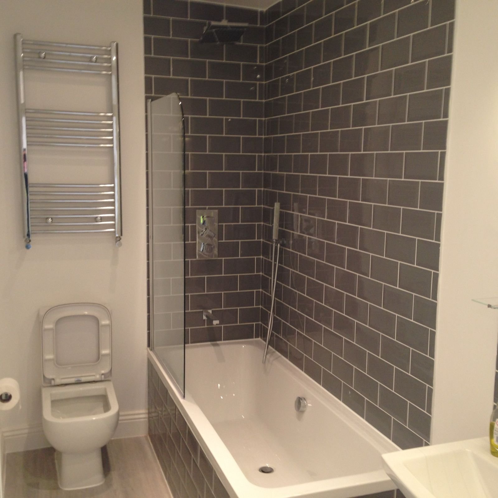 Bathroom installation by A&B London Construction